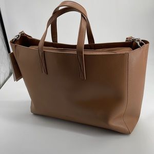 Calpak Tan Laptop Bag